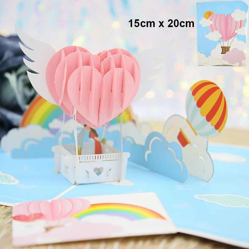 3D Pop-Up Love Card – Romantic Gift for Wife or Girlfriend - Image 5