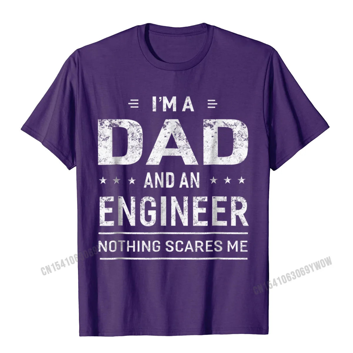 I'm a Dad and an Engineer T-Shirt – Funny Cotton Tee for Men - Image 3