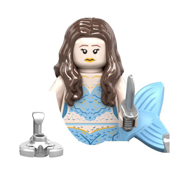 Pirates of the Caribbean Building Blocks Set – Mermaid Princess, Syrena, Sailor, Barbosa & Imperial Navy Figures - Image 65