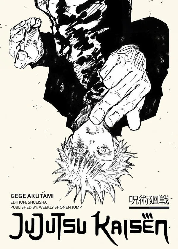 Popular Anime Canvas Posters – Vagabond & Jujutsu Kaisen Minimalist Wall Art for Fans - Image 25