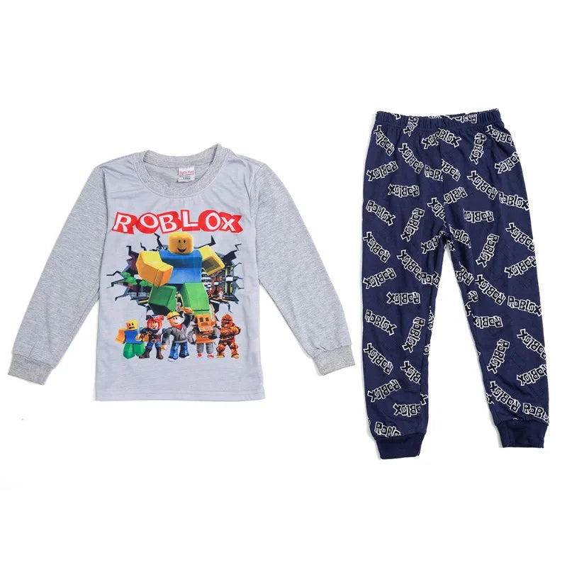 ROBLOX Kids T-Shirt & Shorts Set – Cartoon Print Summer Outfit for Boys & Girls - Image 4