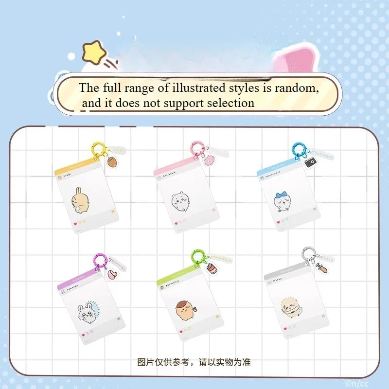 Chiikawa Series Translucent Card Keychain Blind Bag – Random Collectible Mini Figures - Image 3