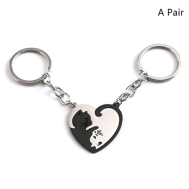 Cute Hug Cat Keychain - Image 9