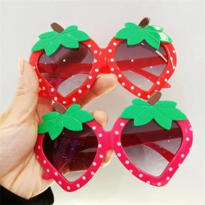 Children’s Strawberry Funny Glasses – Party Photo Props & Decorations for Kids and Adults