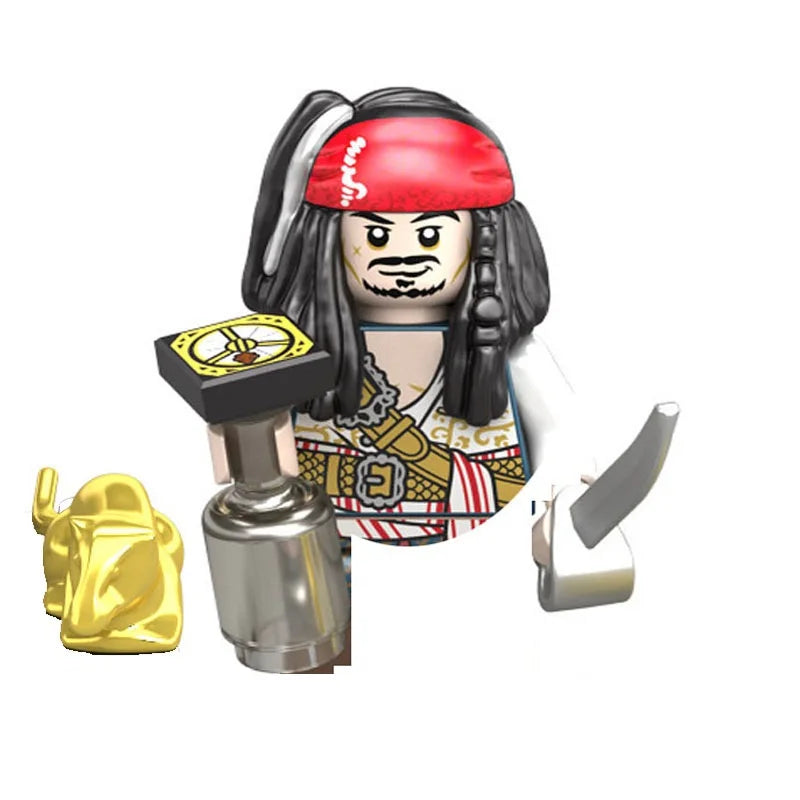 Pirates of the Caribbean Building Blocks Set – Mermaid Princess, Syrena, Sailor, Barbosa & Imperial Navy Figures - Image 13