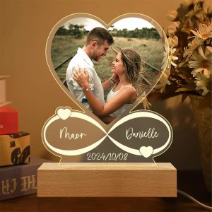 Anniversary Couples Custom Photo Love Frame