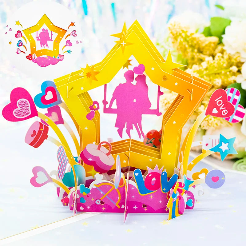 3D Pop-Up Love Card – Romantic Gift for Wife or Girlfriend - Image 44