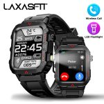 LAXASFIT Men's Sports Smart Watch – 1.71" Display, Bluetooth Calling, Blood Oxygen & LED Flashlight