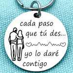 Stainless Steel Keychain – Romantic Spanish Gift for Him/Her