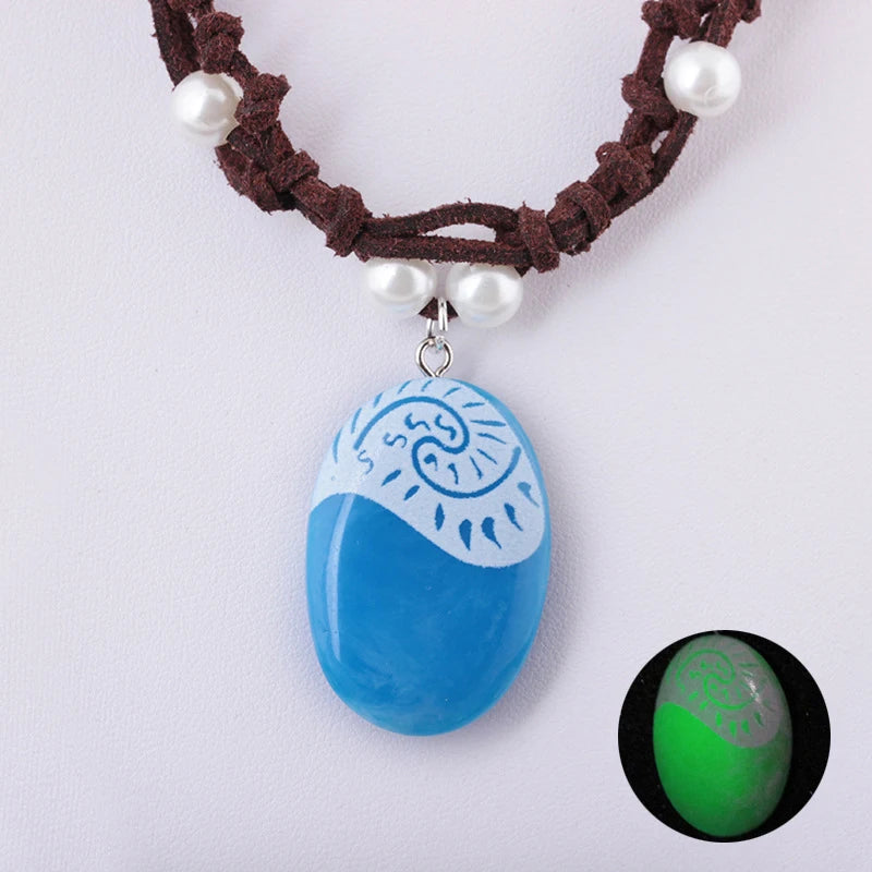 Disney Moana Ocean Necklace – Kawaii Cartoon Cosplay Jewelry for Girls & Kids - Image 7