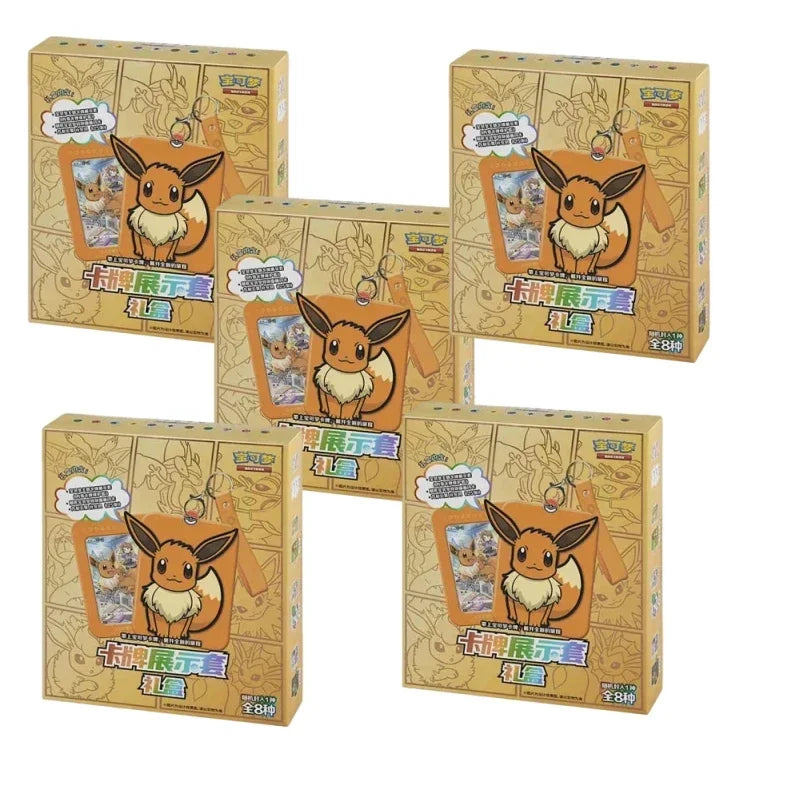 100% Original Eevee Pokémon TCG Box – Simplified Chinese Version Trading Card Game Set - Image 13