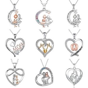 Trendy Hollow Heart Necklace – Unisex Love Pendant for BFF, Family & Party Gifts