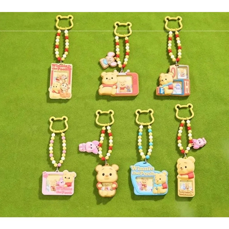 Disney Winnie the Pooh Best Friend 3D Photo Frame Keychain Blind Box – Cute Collectible Surprise Gift