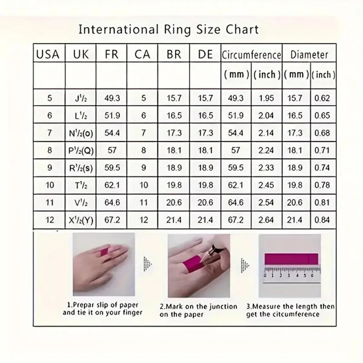 Zircon Little Heart Ring for Women - Image 5