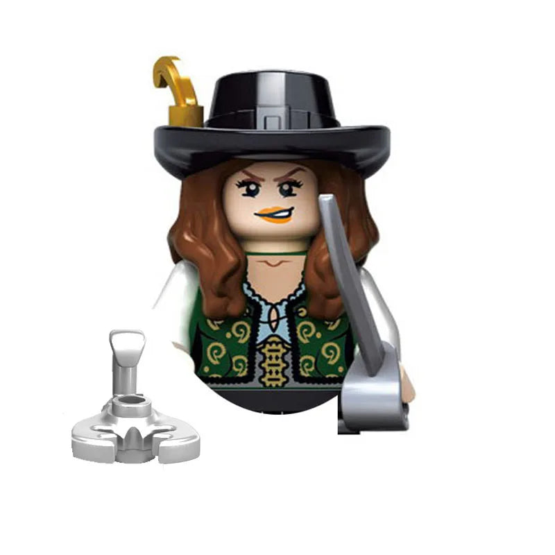 Pirates of the Caribbean Building Blocks Set – Mermaid Princess, Syrena, Sailor, Barbosa & Imperial Navy Figures - Image 11