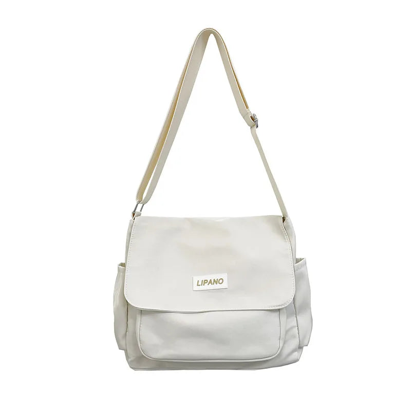 Men's Nylon Messenger Bag – Trendy Shoulder & Crossbody Bag for School or Daily Use - Image 10