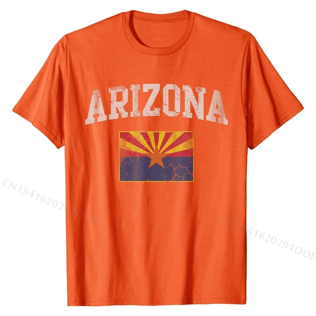 Arizona Flag Retro T-Shirt – Custom Cotton Tee for Men, Women & Kids - Image 8